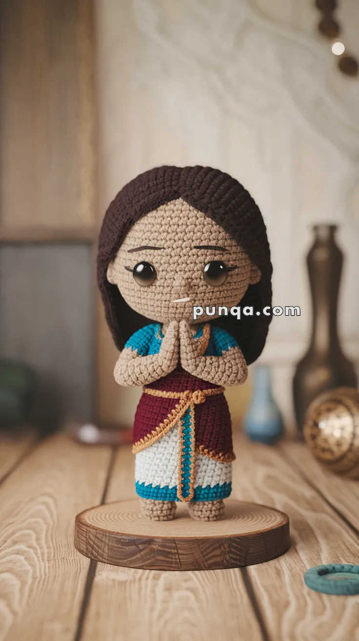 Amigurumi Namaste Doll – FREE Crochet Pattern