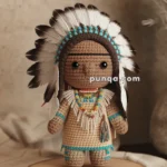 Amigurumi Native American Doll – FREE Crochet Pattern