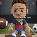 Amigurumi Neymar Jr. – FREE Crochet Pattern