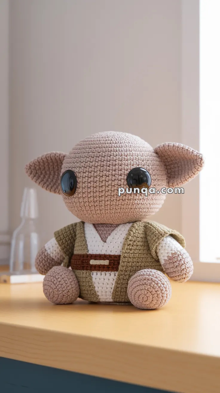Amigurumi Obi-Wan Kenobi – FREE Crochet Pattern