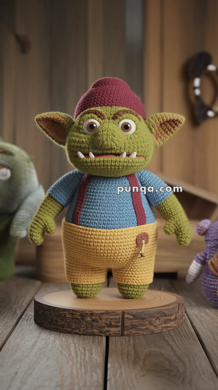 Amigurumi Ogre – FREE Crochet Pattern