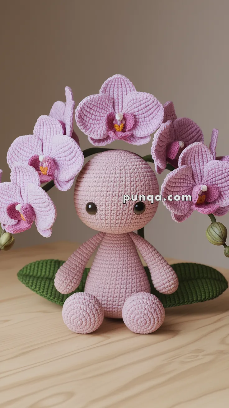 Amigurumi Orchid – FREE Crochet Pattern