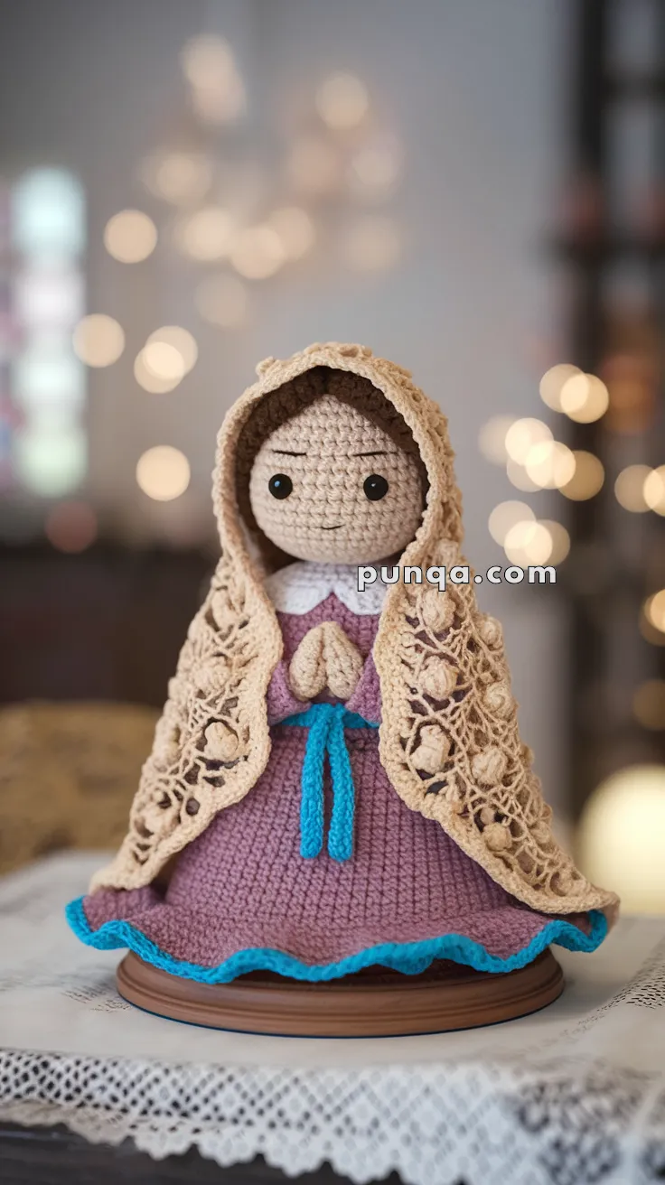 Amigurumi Our Lady Of Guadalupe – FREE Crochet Pattern