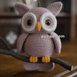 Amigurumi Owl Keychain – FREE Crochet Pattern