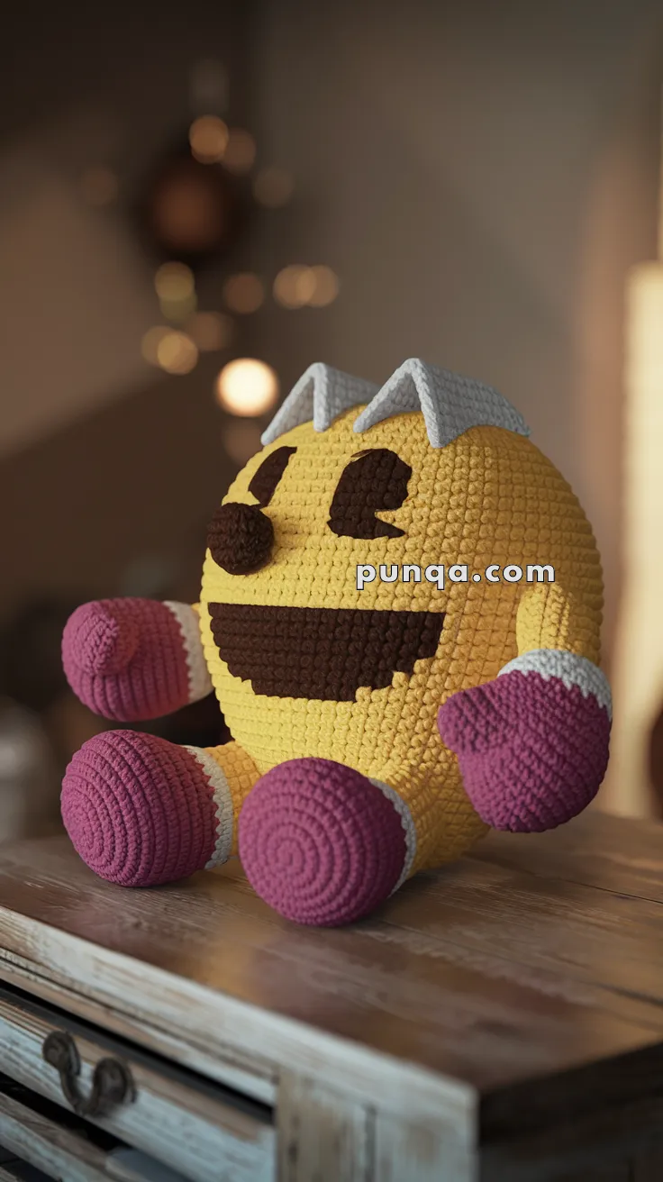 Amigurumi Pac-Man – FREE Crochet Pattern