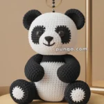 Amigurumi Panda Keychain – FREE Crochet Pattern