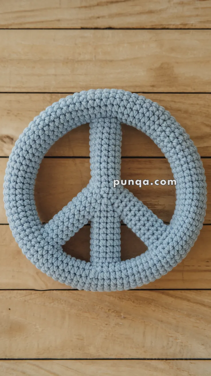 Amigurumi Peace Sign – FREE Crochet Pattern