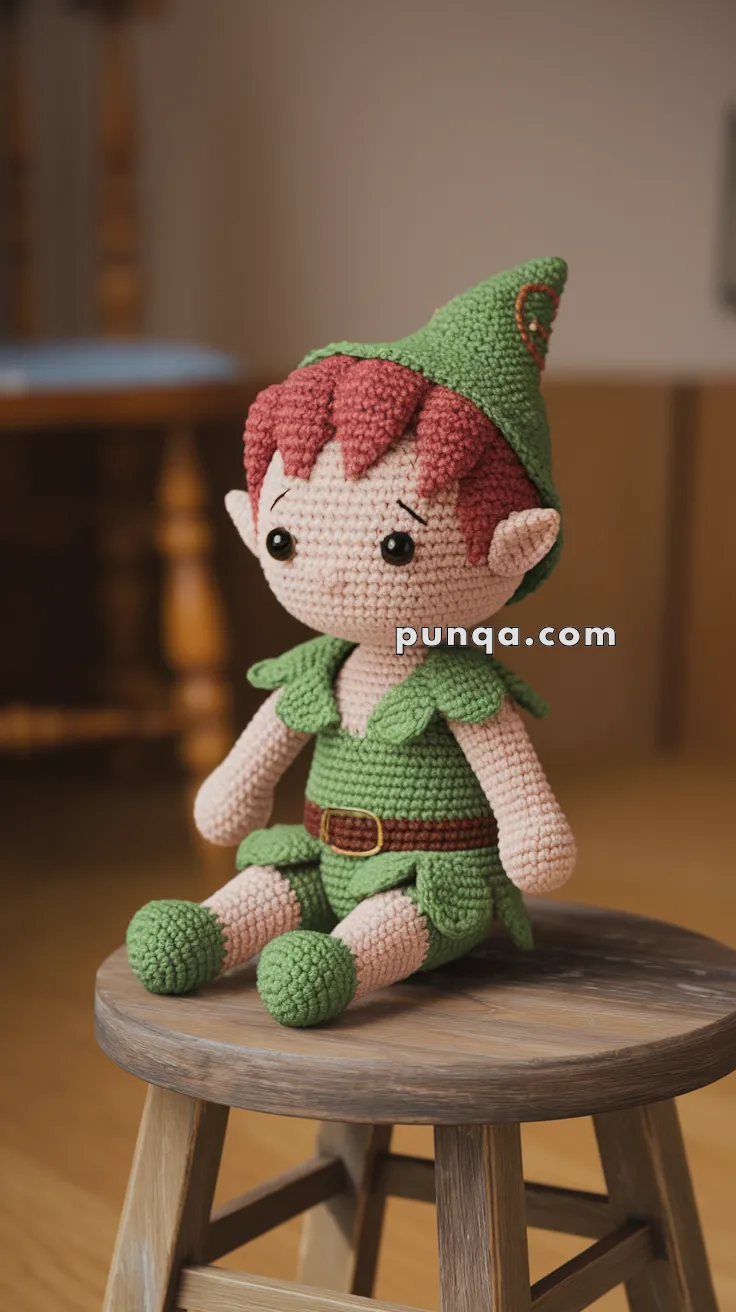 Amigurumi Peter Pan – FREE Crochet Pattern