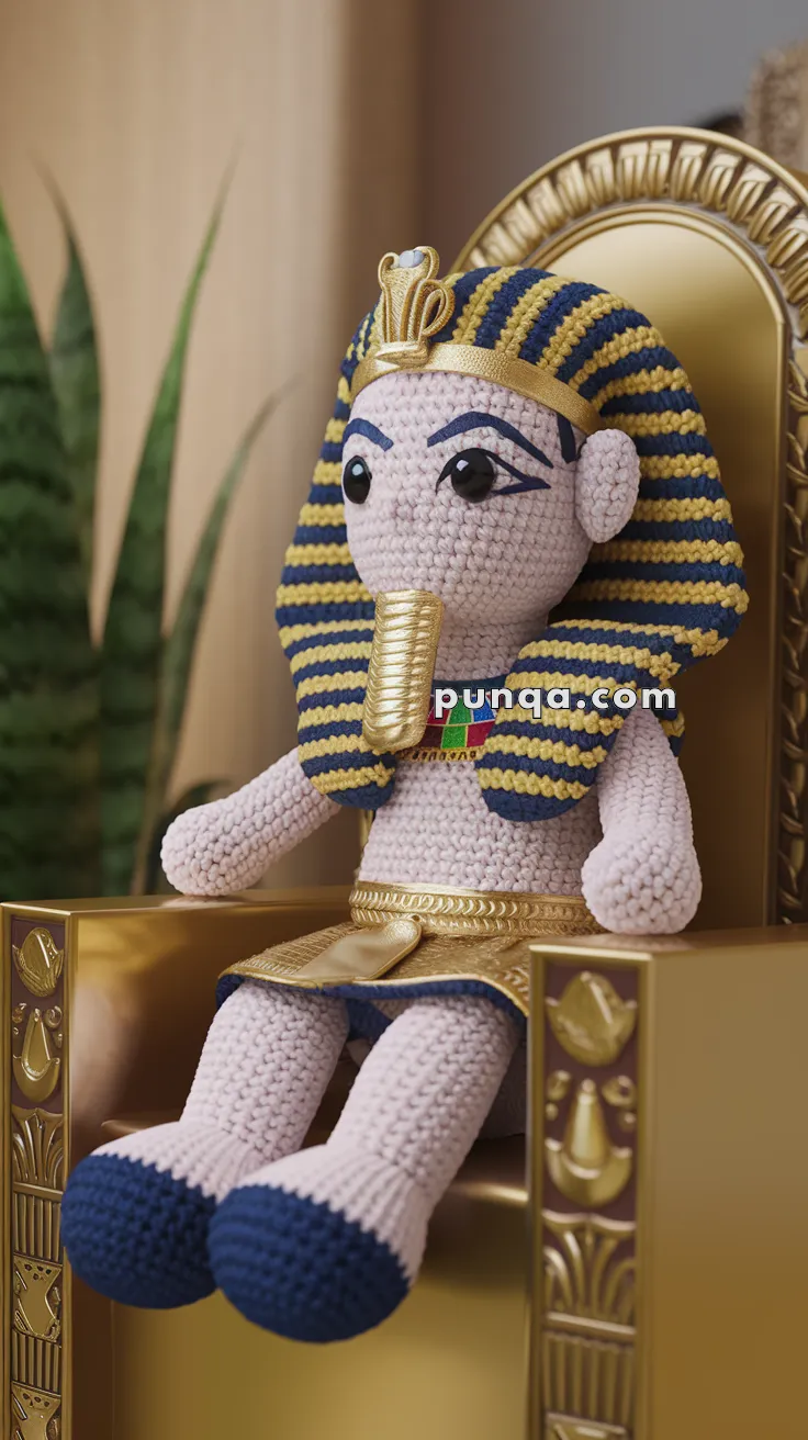 Amigurumi Pharaoh – FREE Crochet Pattern