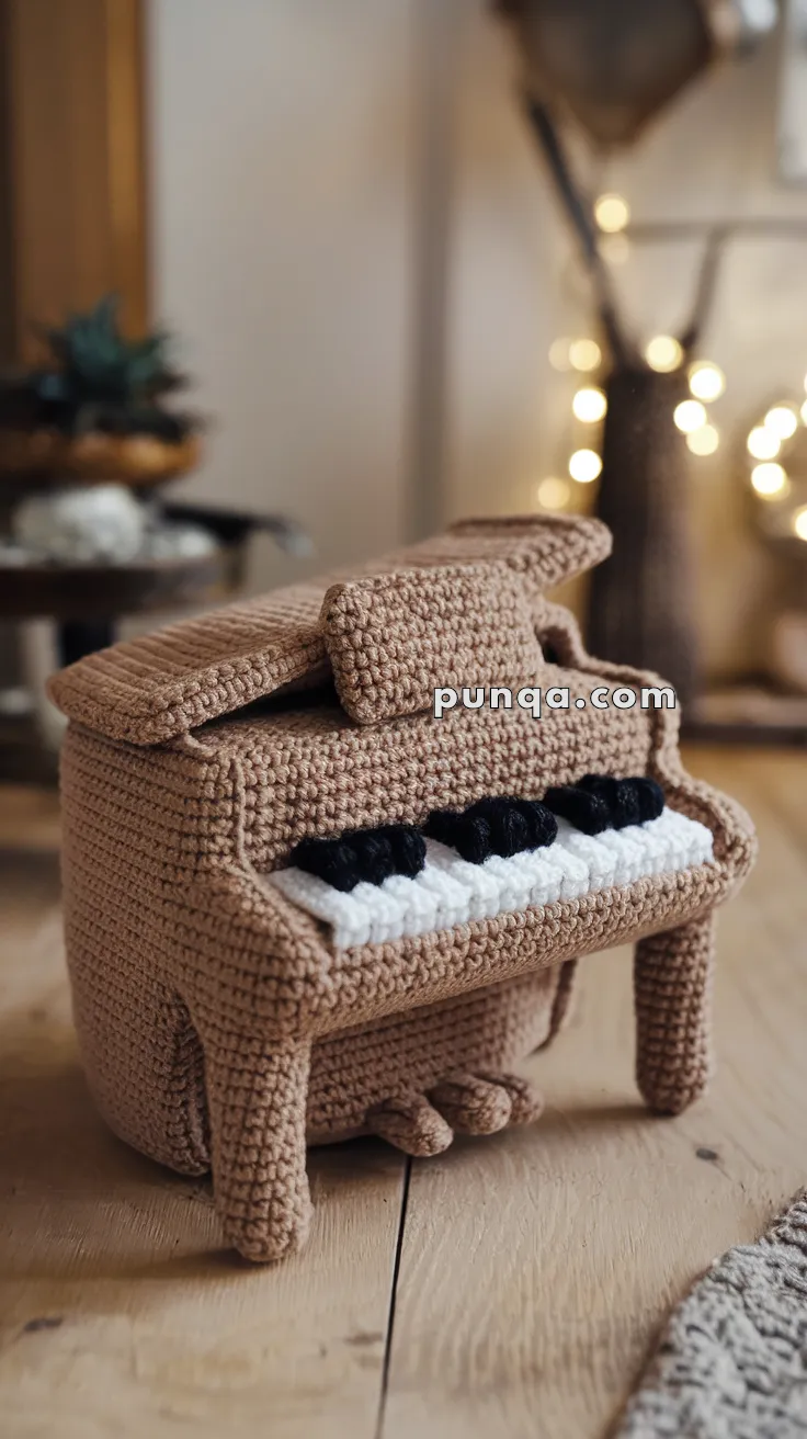 Amigurumi Piano – FREE Crochet Pattern