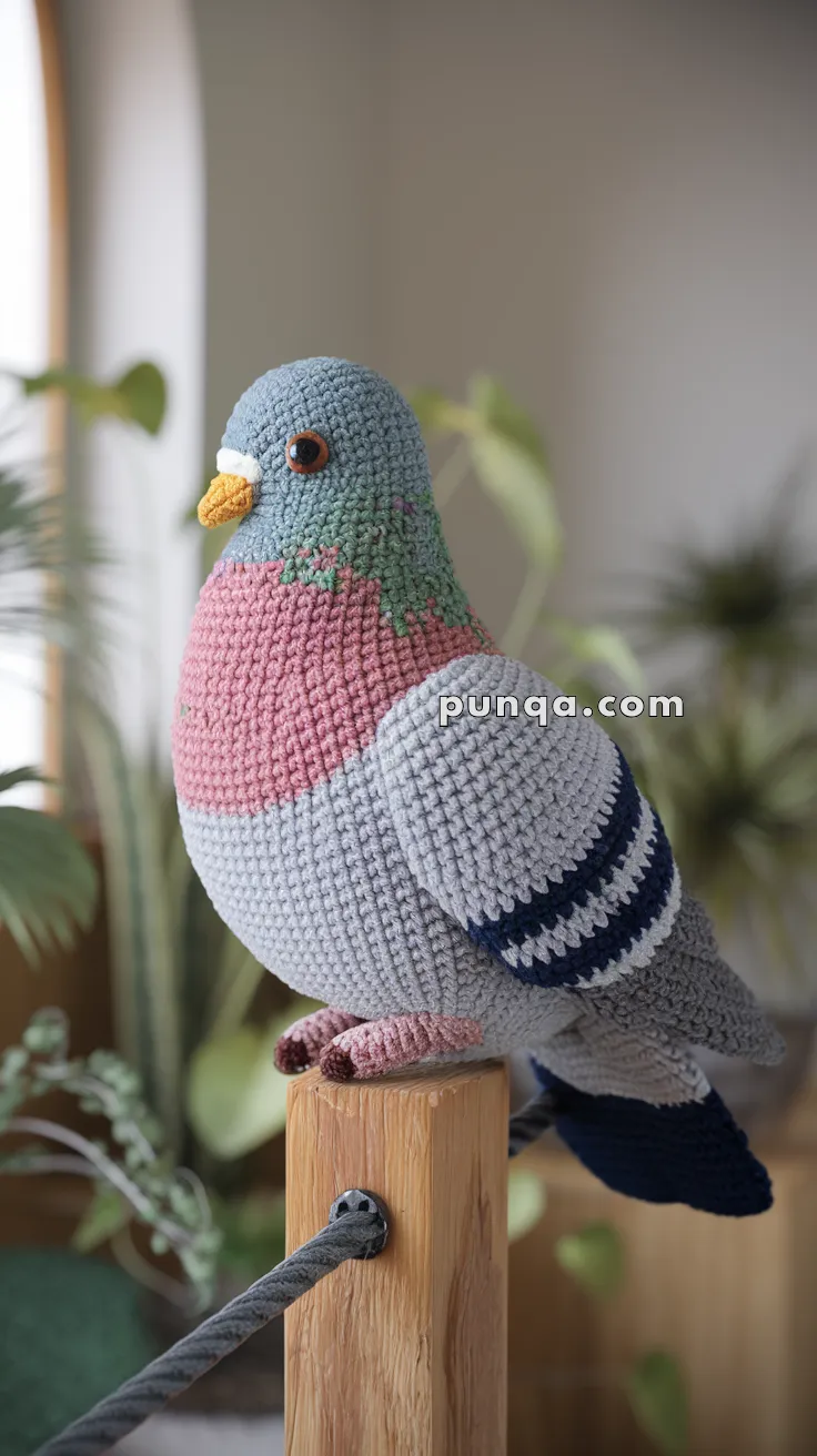 Amigurumi Pigeon – FREE Crochet Pattern
