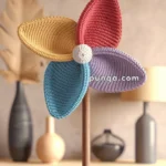 Amigurumi Pinwheel – FREE Crochet Pattern