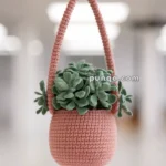 Amigurumi Plant Hanger – FREE Crochet Pattern