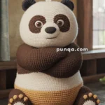 Amigurumi Po (from Kung Fu Panda) – FREE Crochet Pattern