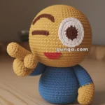 Amigurumi Pointing Finger Emoji – FREE Crochet Pattern