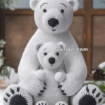 Amigurumi Polar Bear With Cub – FREE Crochet Pattern