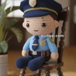 Amigurumi Police Officer Doll – FREE Crochet Pattern