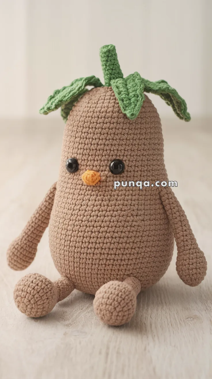 Amigurumi Potato – FREE Crochet Pattern