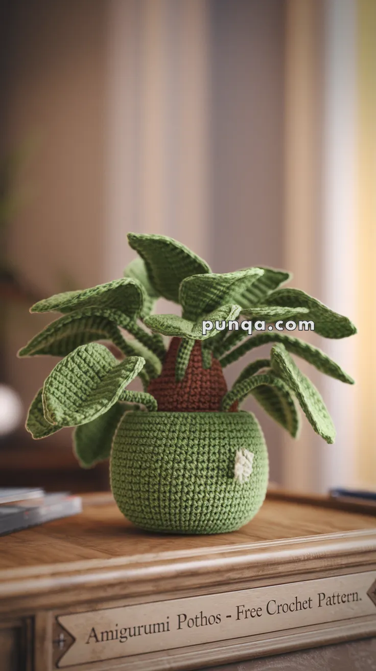 Amigurumi Pothos – FREE Crochet Pattern