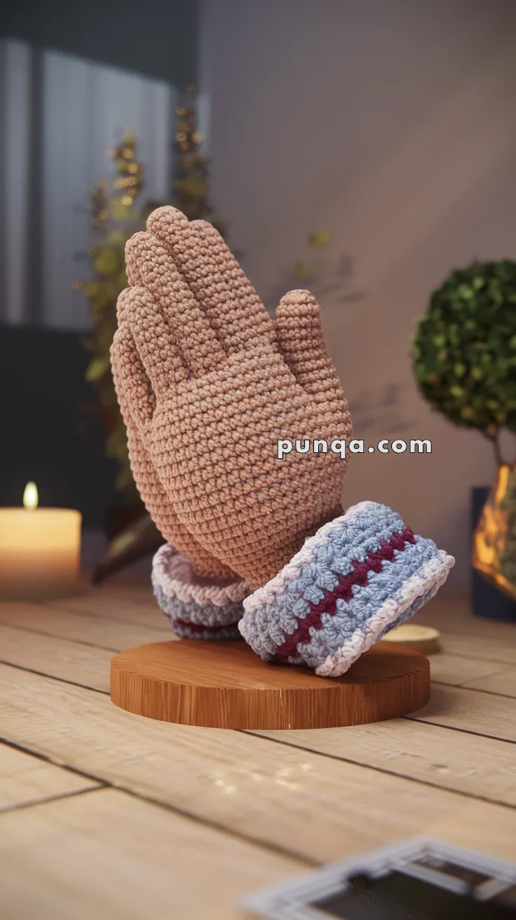 Amigurumi Prayer Hands – FREE Crochet Pattern