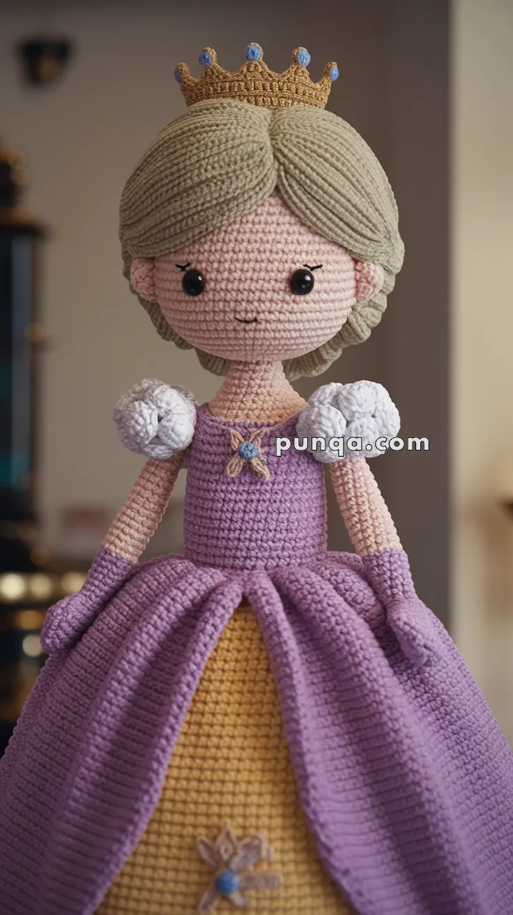 Amigurumi Princess Diana – FREE Crochet Pattern