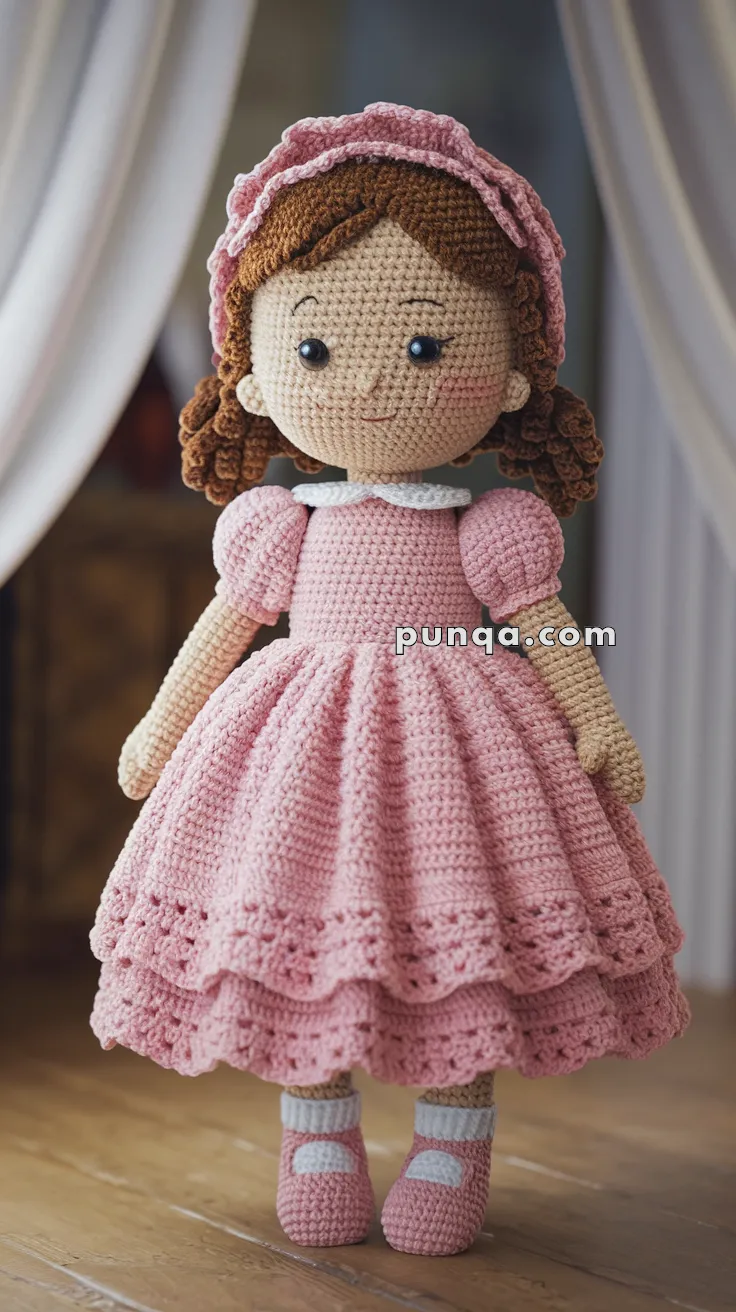 Amigurumi Princess Doll – FREE Crochet Pattern