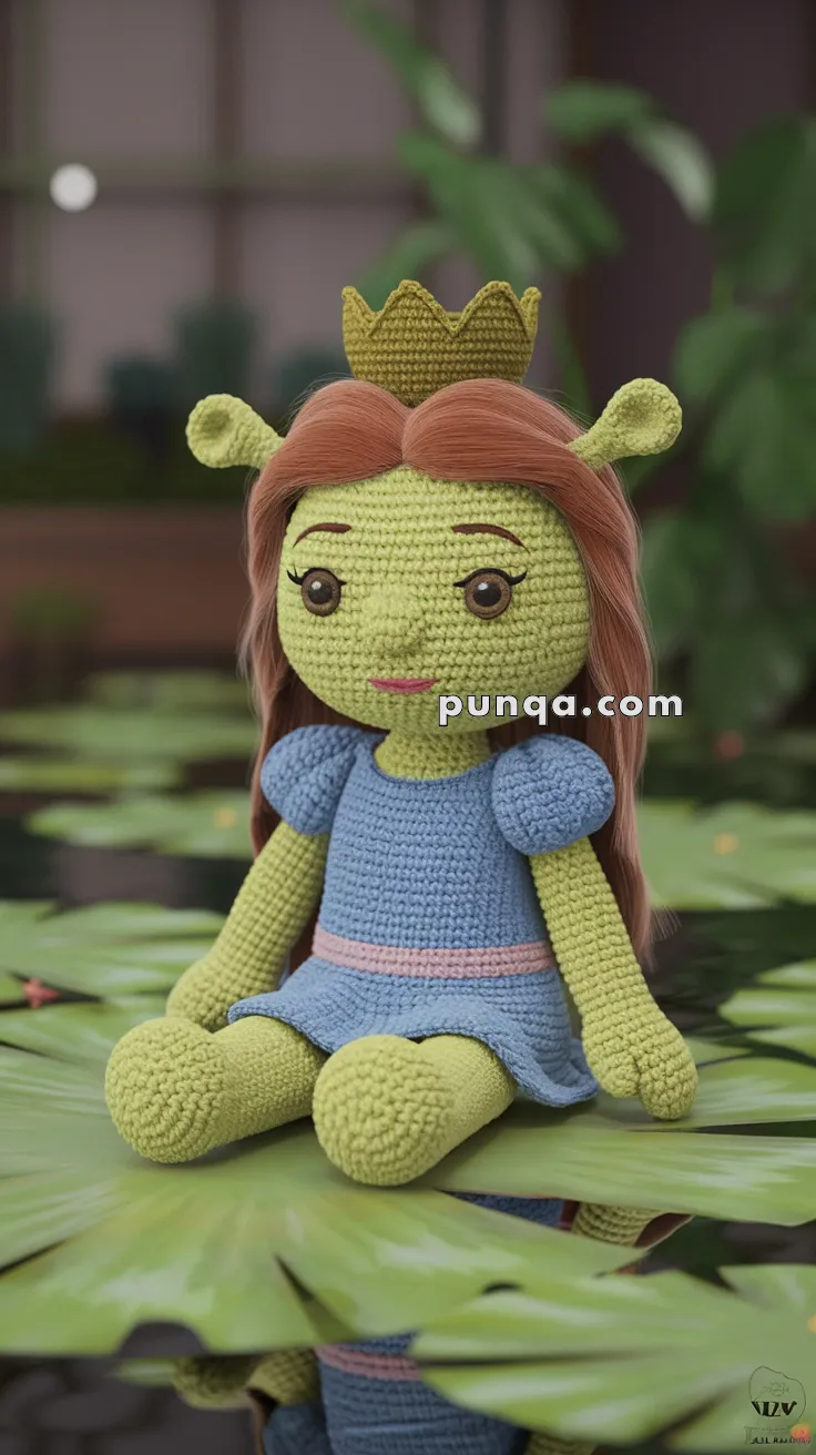 Amigurumi Princess Fiona – FREE Crochet Pattern
