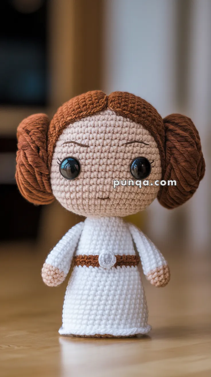 Amigurumi Princess Leia – FREE Crochet Pattern