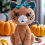 Amigurumi Pumpkin Cat – FREE Crochet Pattern