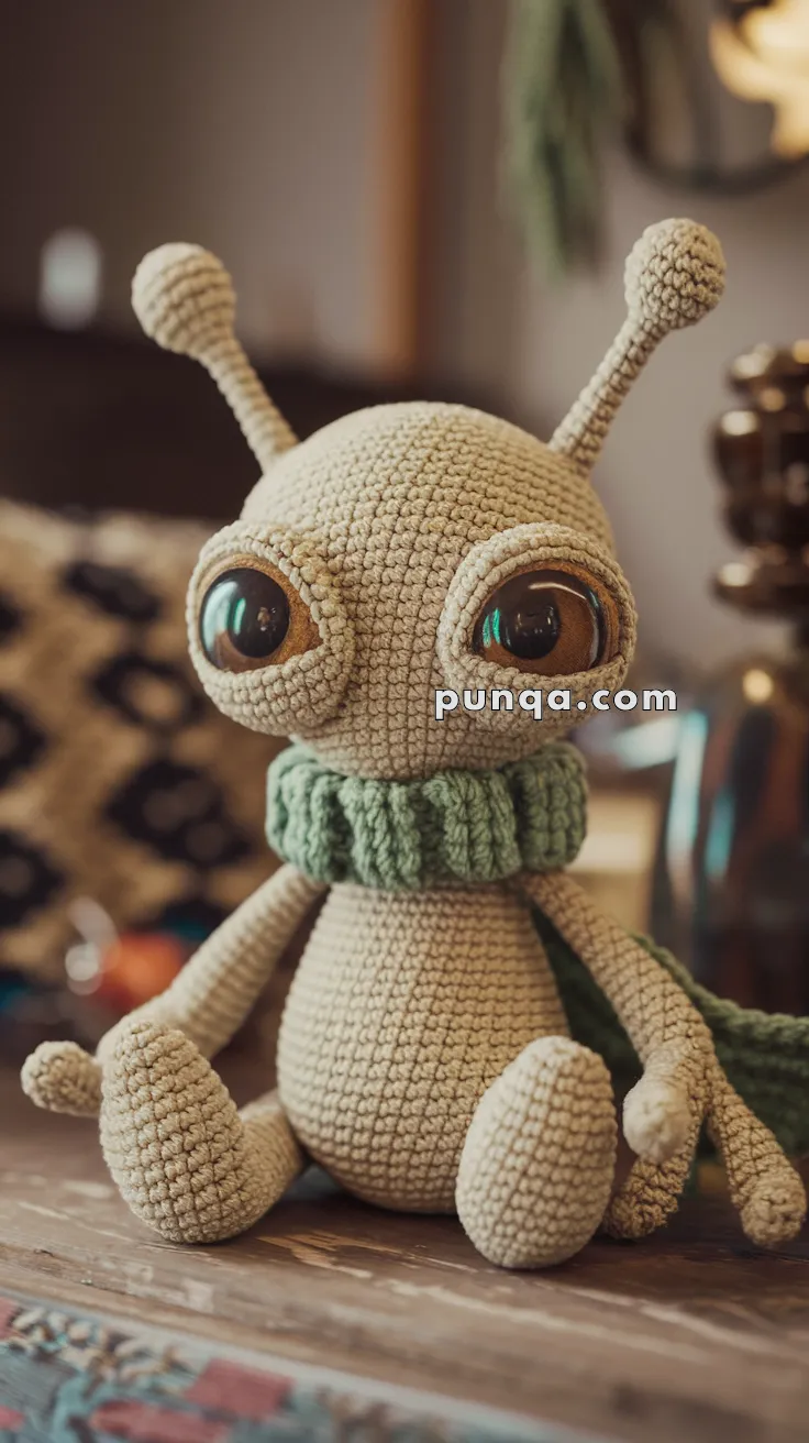 Amigurumi Quirky Alien – FREE Crochet Pattern
