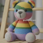 Amigurumi Rainbow Bear – FREE Crochet Pattern