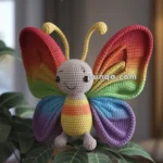Amigurumi Rainbow Butterfly – FREE Crochet Pattern