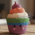 Amigurumi Rainbow Cupcake – FREE Crochet Pattern