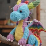 Amigurumi Rainbow Dragon – FREE Crochet Pattern