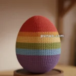 Amigurumi Rainbow Egg – FREE Crochet Pattern