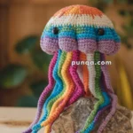Amigurumi Rainbow Jellyfish – FREE Crochet Pattern