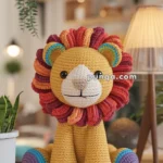 Amigurumi Rainbow Lion – FREE Crochet Pattern
