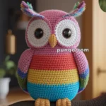 Amigurumi Rainbow Owl – FREE Crochet Pattern