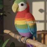 Amigurumi Rainbow Parrot – FREE Crochet Pattern