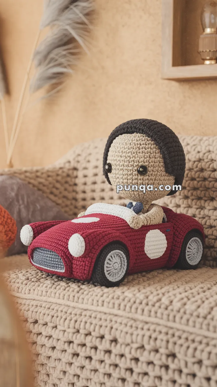 Amigurumi Roadster – FREE Crochet Pattern