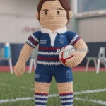 Amigurumi Rugby Player – FREE Crochet Pattern