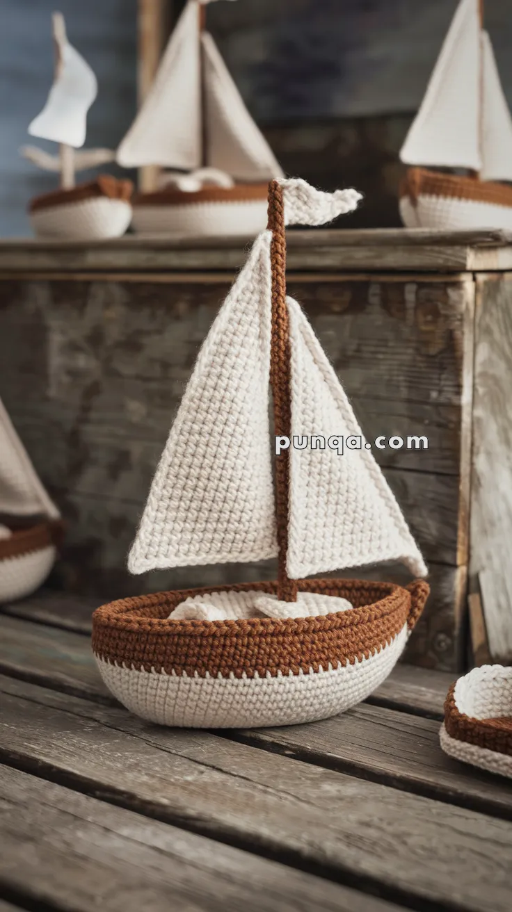 Amigurumi Sailboat – FREE Crochet Pattern