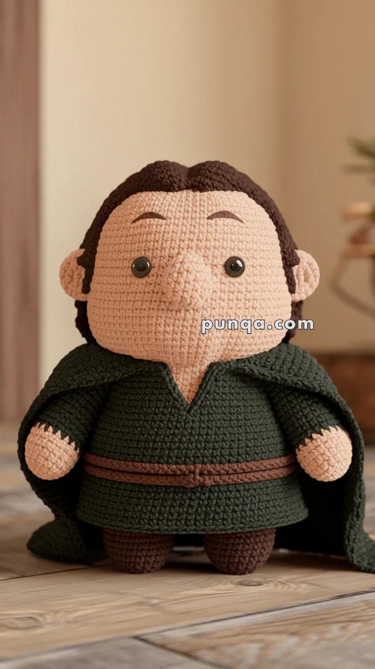 Amigurumi Samwise Gamgee – FREE Crochet Pattern