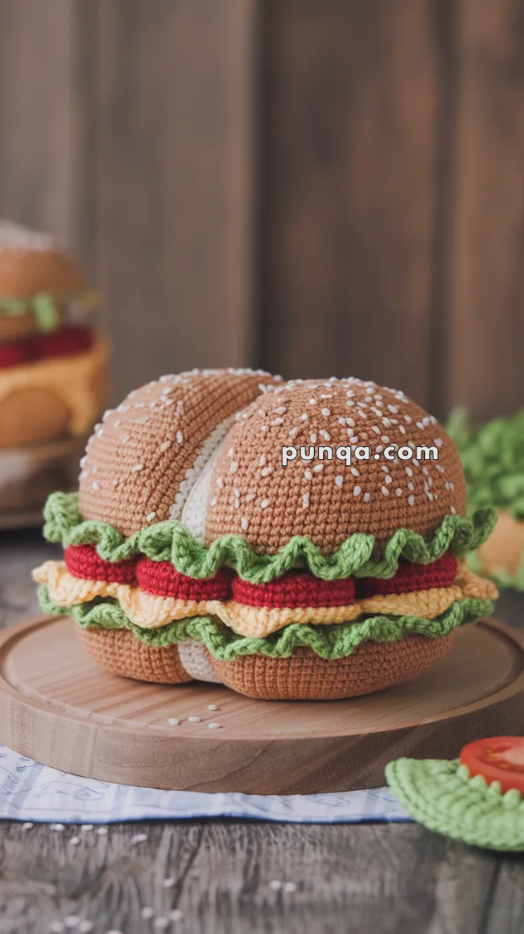 Amigurumi Sandwich – FREE Crochet Pattern