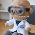 Amigurumi Scientist Doll – FREE Crochet Pattern