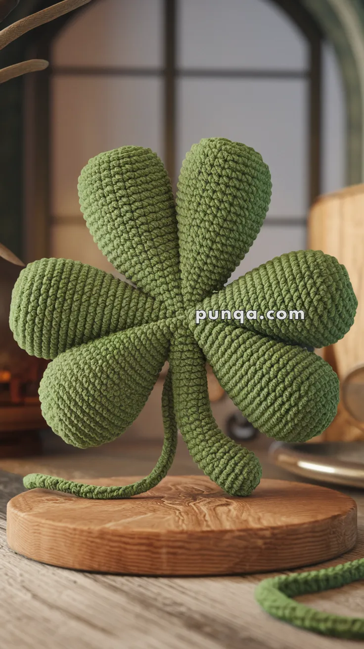 Amigurumi Shamrock – FREE Crochet Pattern