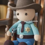 Amigurumi Sheriff – FREE Crochet Pattern