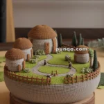 Amigurumi Shire Landscape – FREE Crochet Pattern