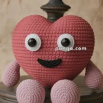 Amigurumi Smiling Heart – FREE Crochet Pattern