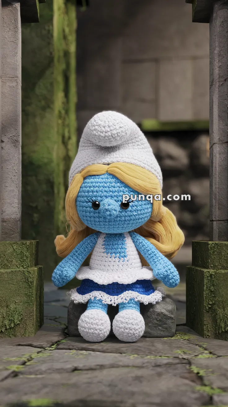 Amigurumi Smurfette – FREE Crochet Pattern
